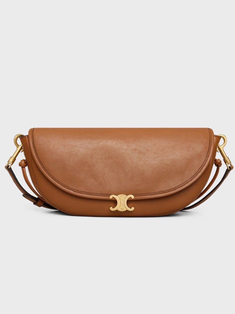 Celine Little Halfmoon Bag in Soft Triomphe Tan